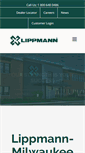 Mobile Screenshot of lippmann-milwaukee.com